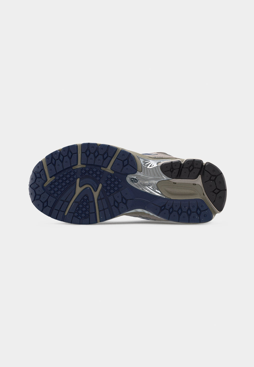 2002 UNISEX - Trainers - grey/metallic silver-coloured/natural indigo