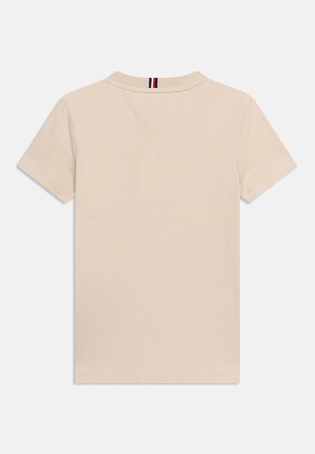 TEE-SHIRT RAS DE COU LOGO JERSEY - T-shirt basique - classic beige