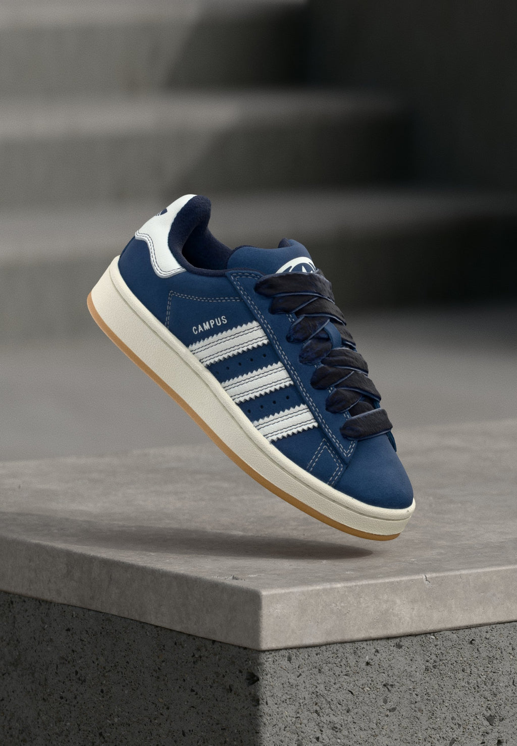 CAMPUS 00S - Skate shoes - night indigo/core white