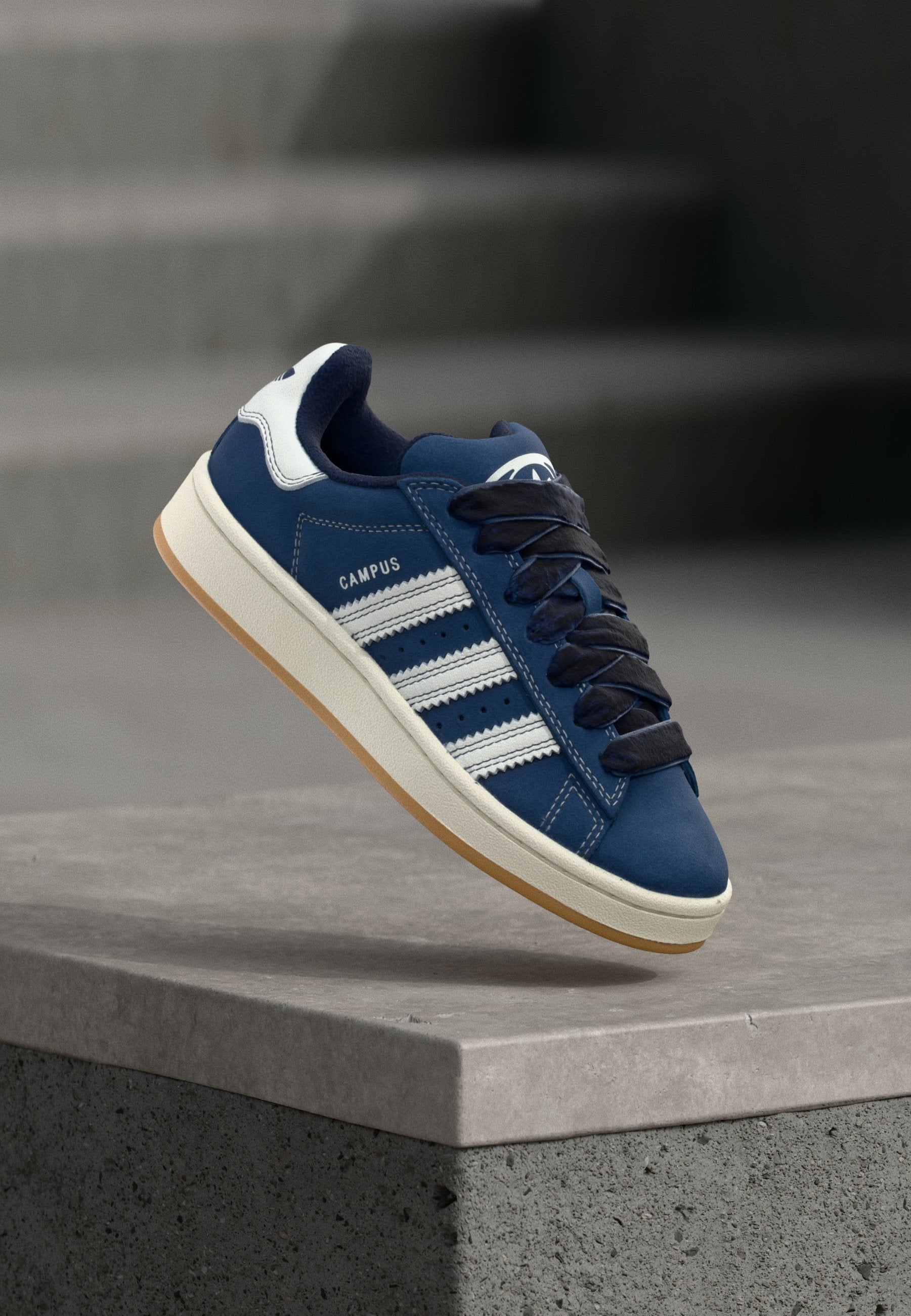 CAMPUS 00S - Skate shoes - night indigo/core white