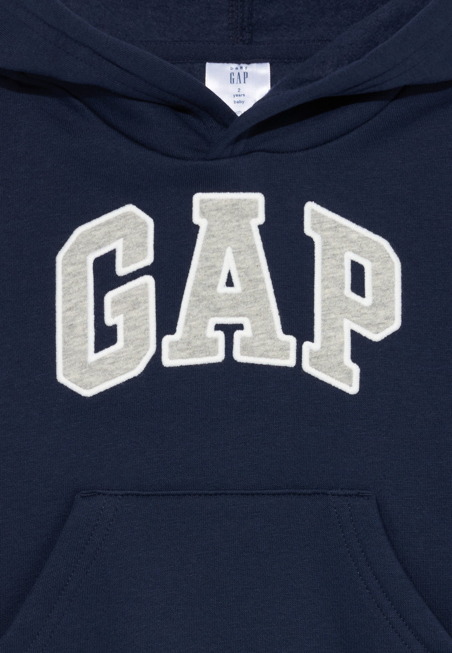 BABYGAP RELAXED LOGO HOODIE - Sweat à capuche - tapestry navy