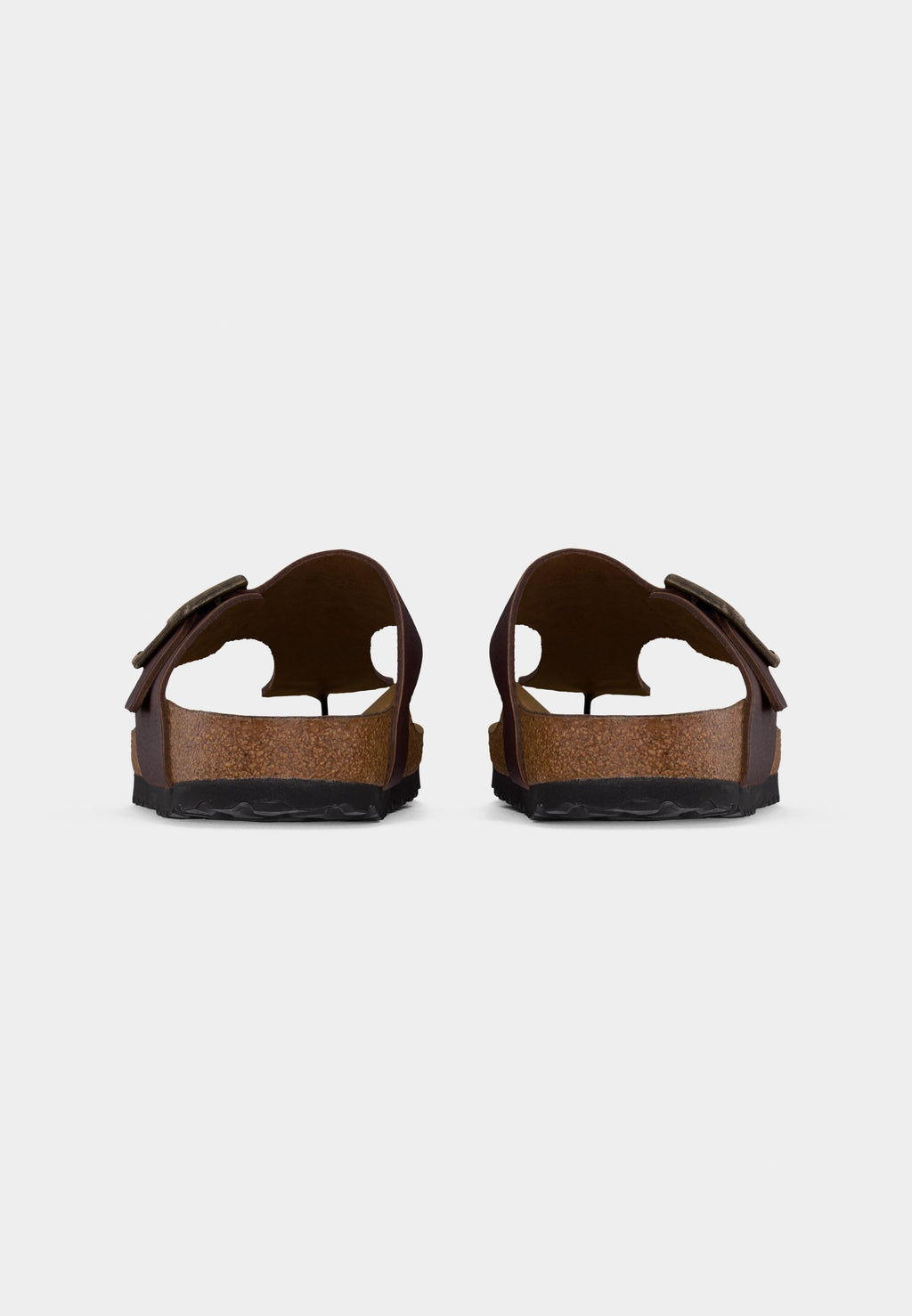 RAMSES NARROW - T-bar sandals - roast