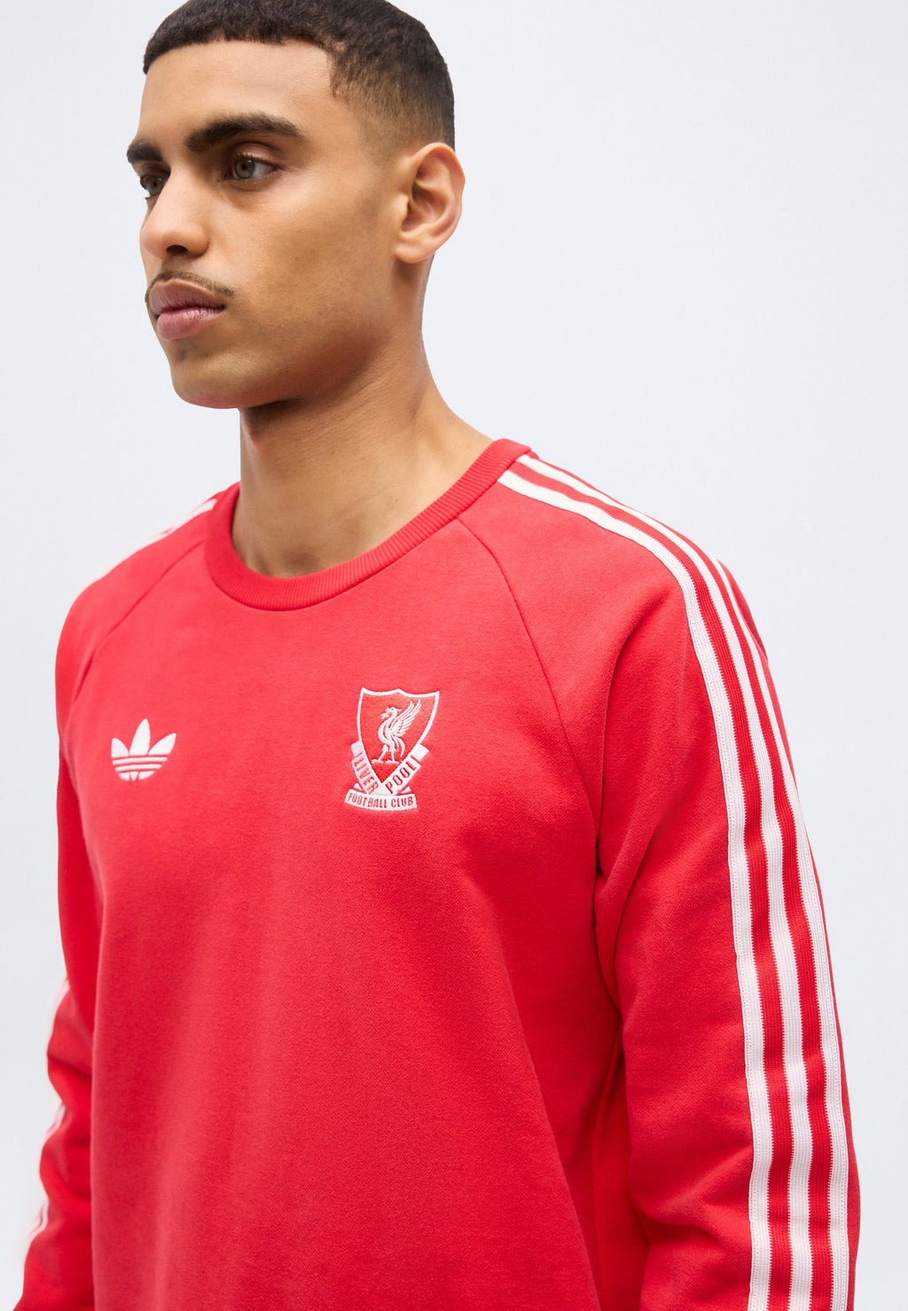 LIVERPOOL FC CREW  - Club wear - pure ruby