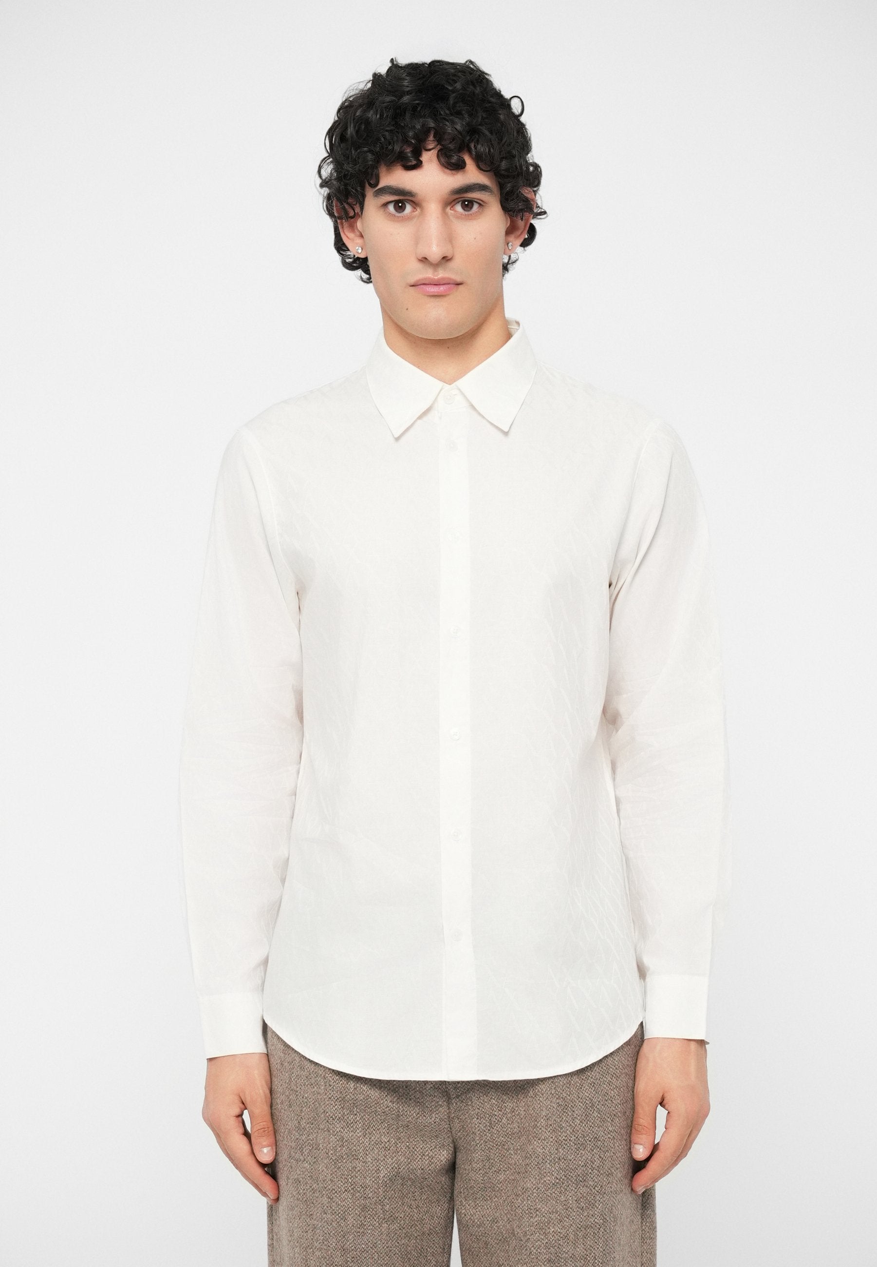 SHIRT REGULAR FIT - Shirt - off white