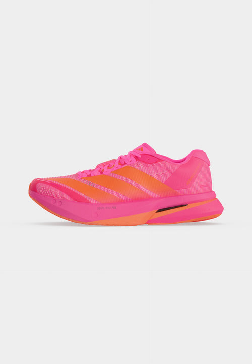 ADIZERO BOSTON - Road running shoes - lucid pink/lucid orange/iron metallic
