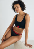 THONG 3 PACK - Thong - black