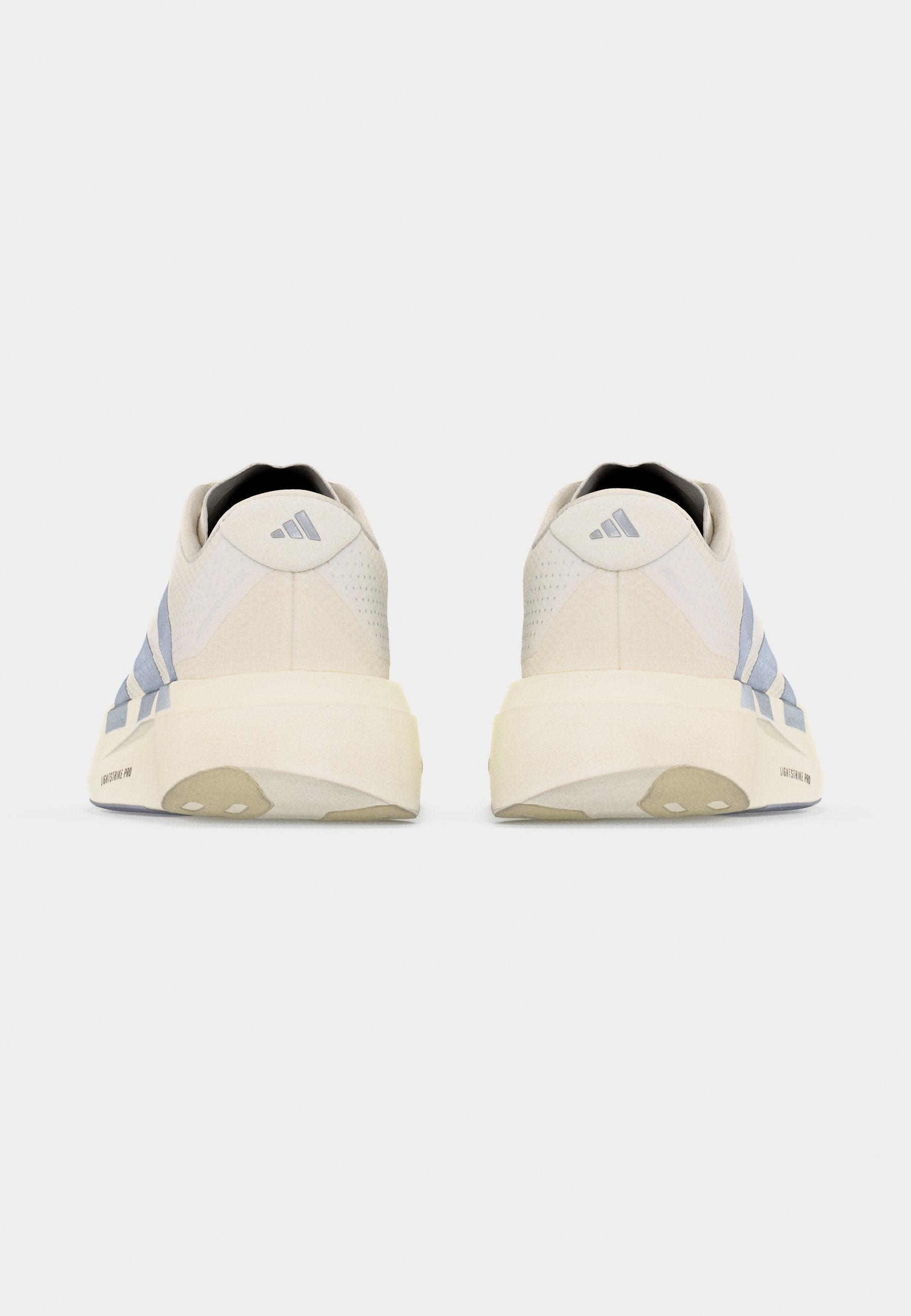 ADIZERO EVO SL WOVEN W - Road running shoes - core white/halo silver-coloured