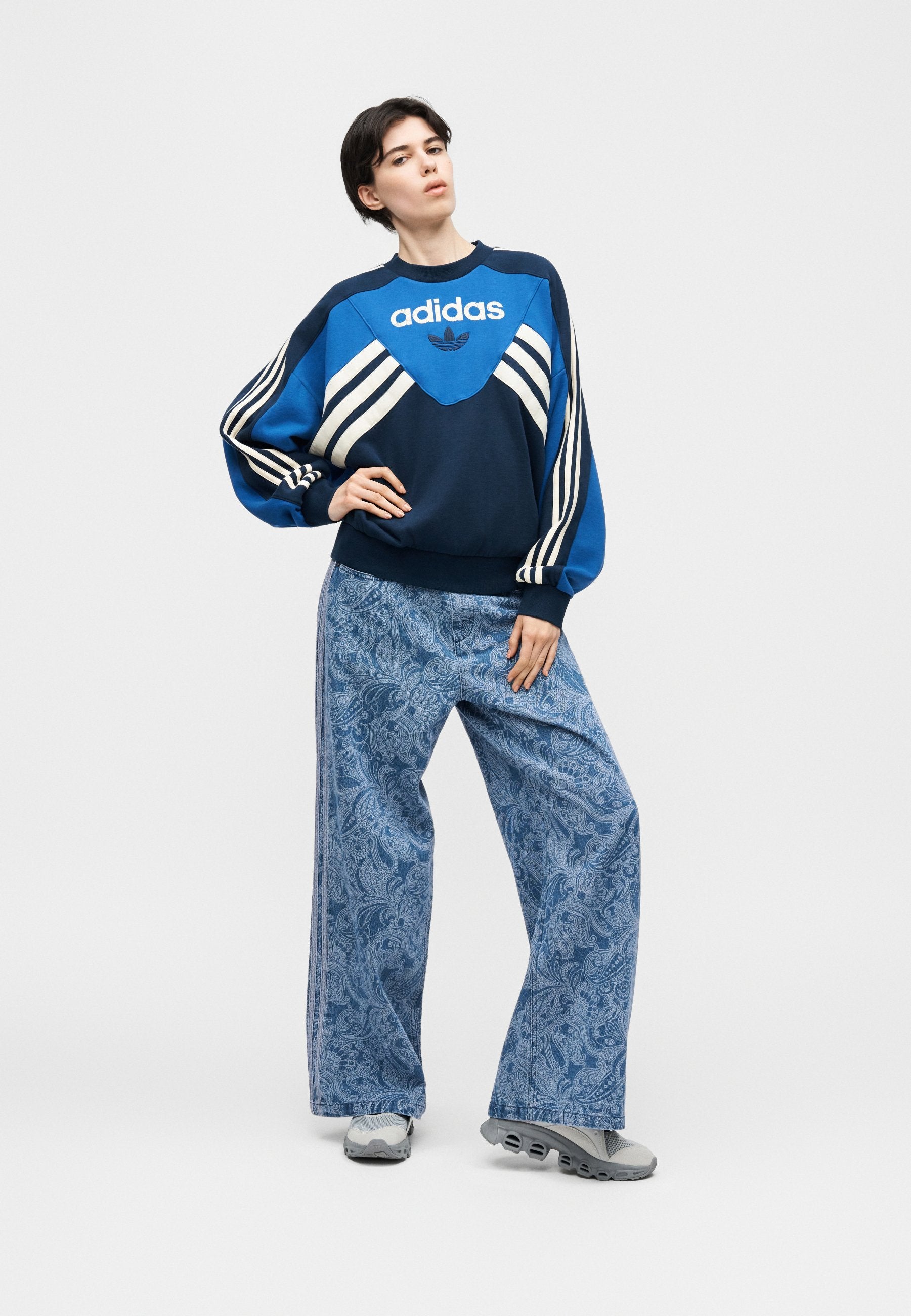 Baggy Jeans - medium vintage denim/light denim