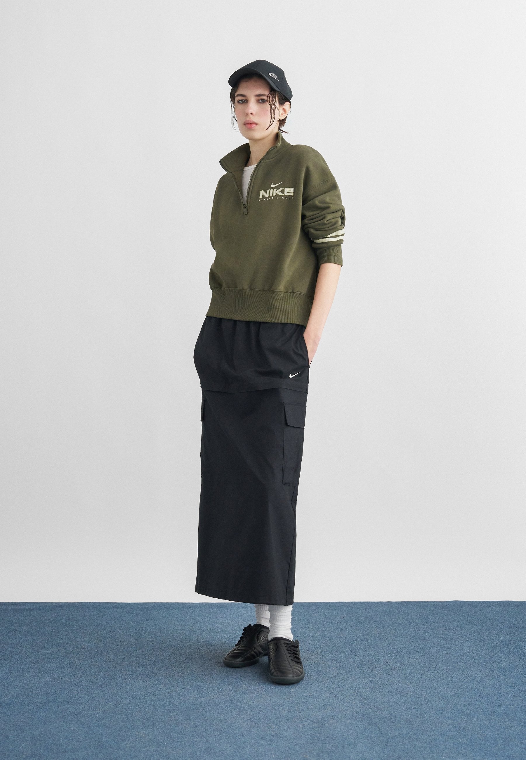 Sweatshirt - khaki