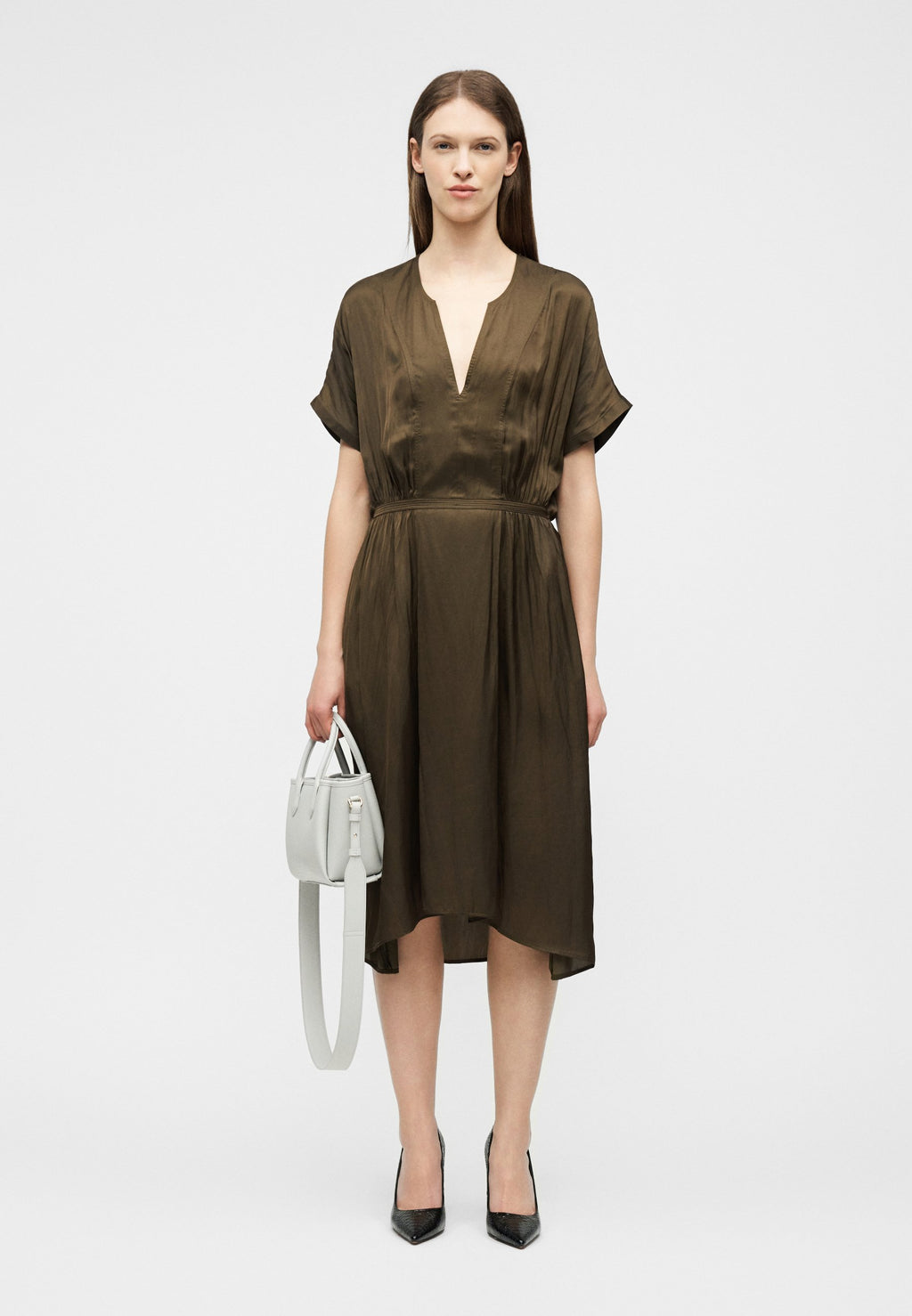 ODETTE TOTE - Handbag - marble/moka