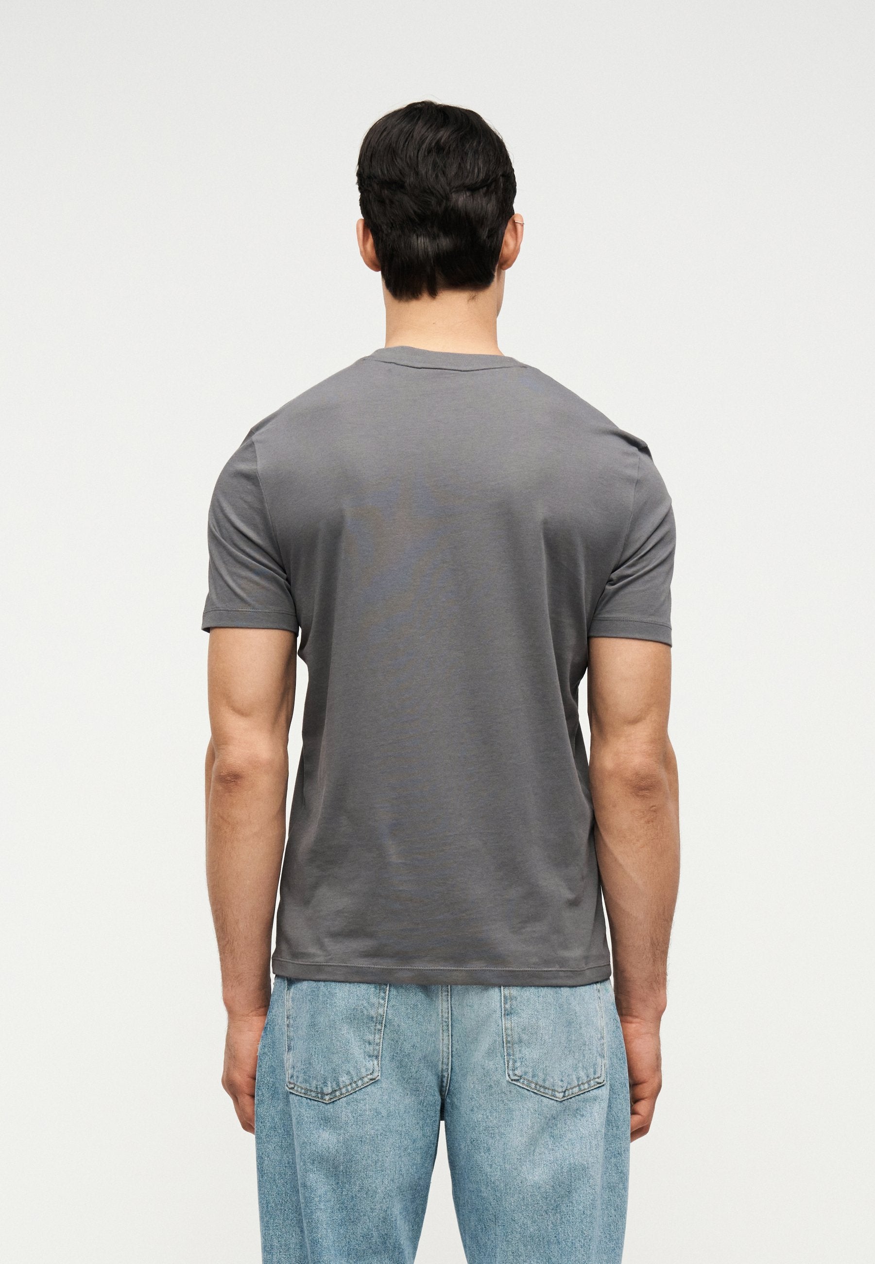 DERO - Basic T-shirt - dark grey