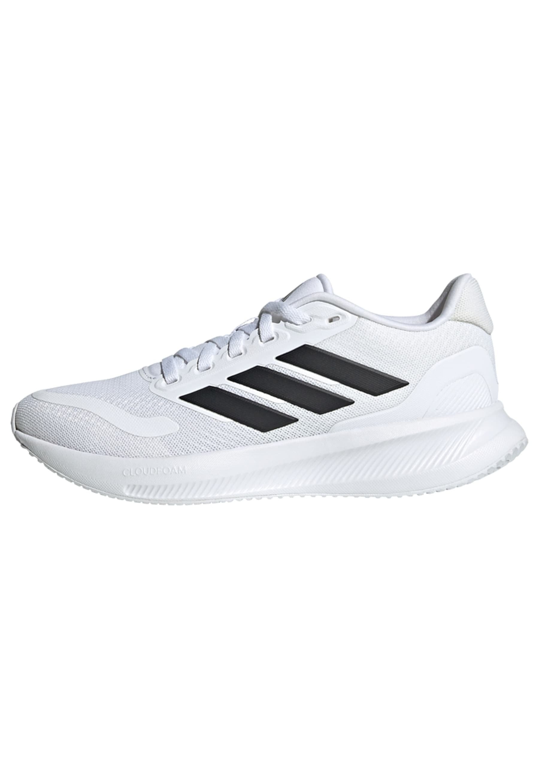 Road running shoes - cloud white   core black   core black