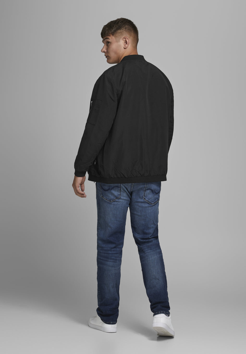 JJERUSH  - Bomber Jacket - black