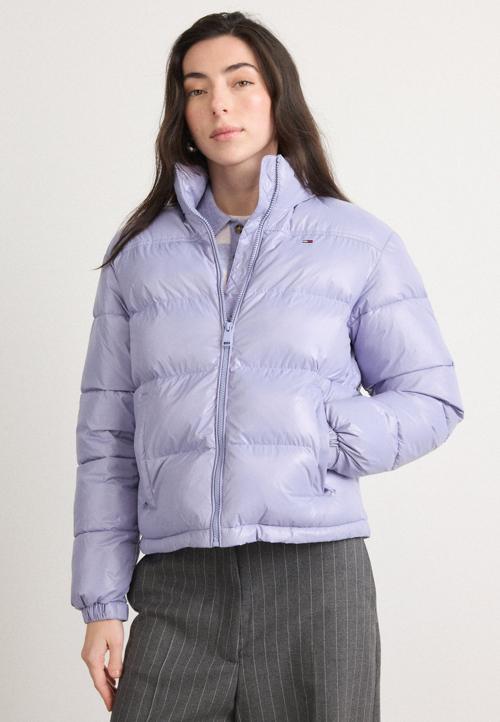PACKABLE SHINY PUFFER JACKET - Winter jacket - periwinkle dusk