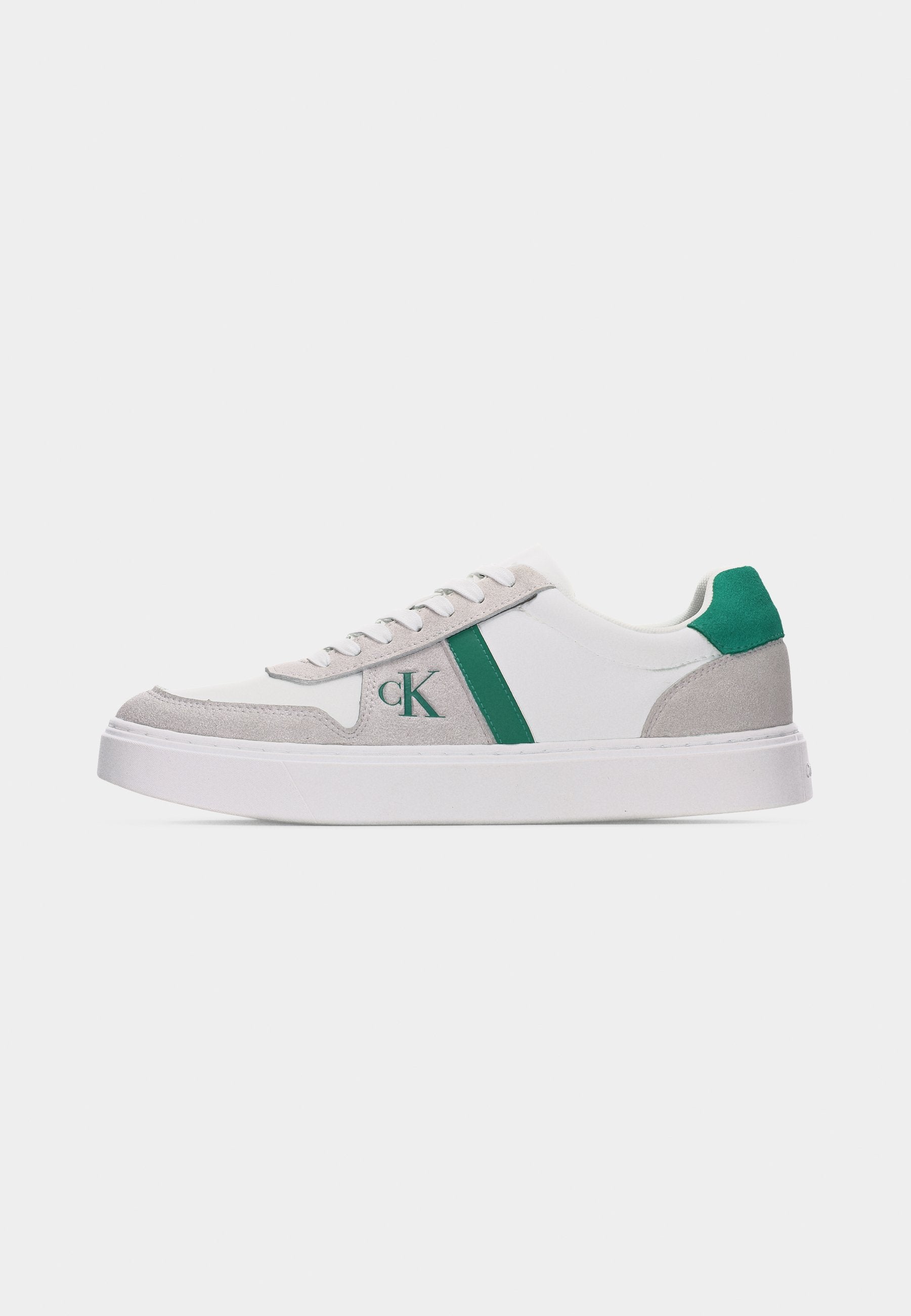 CLASSIC CUPS LACE - Trainers - bright white/enchanted forest