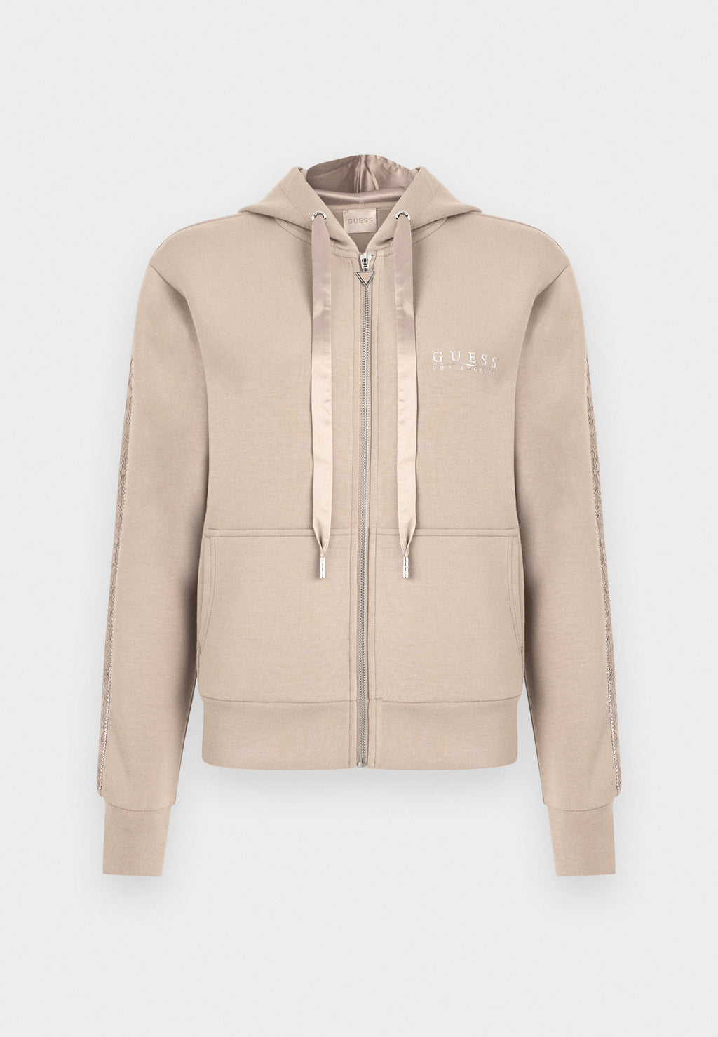NEW HOODED - Zip-up sweatshirt - summer clay