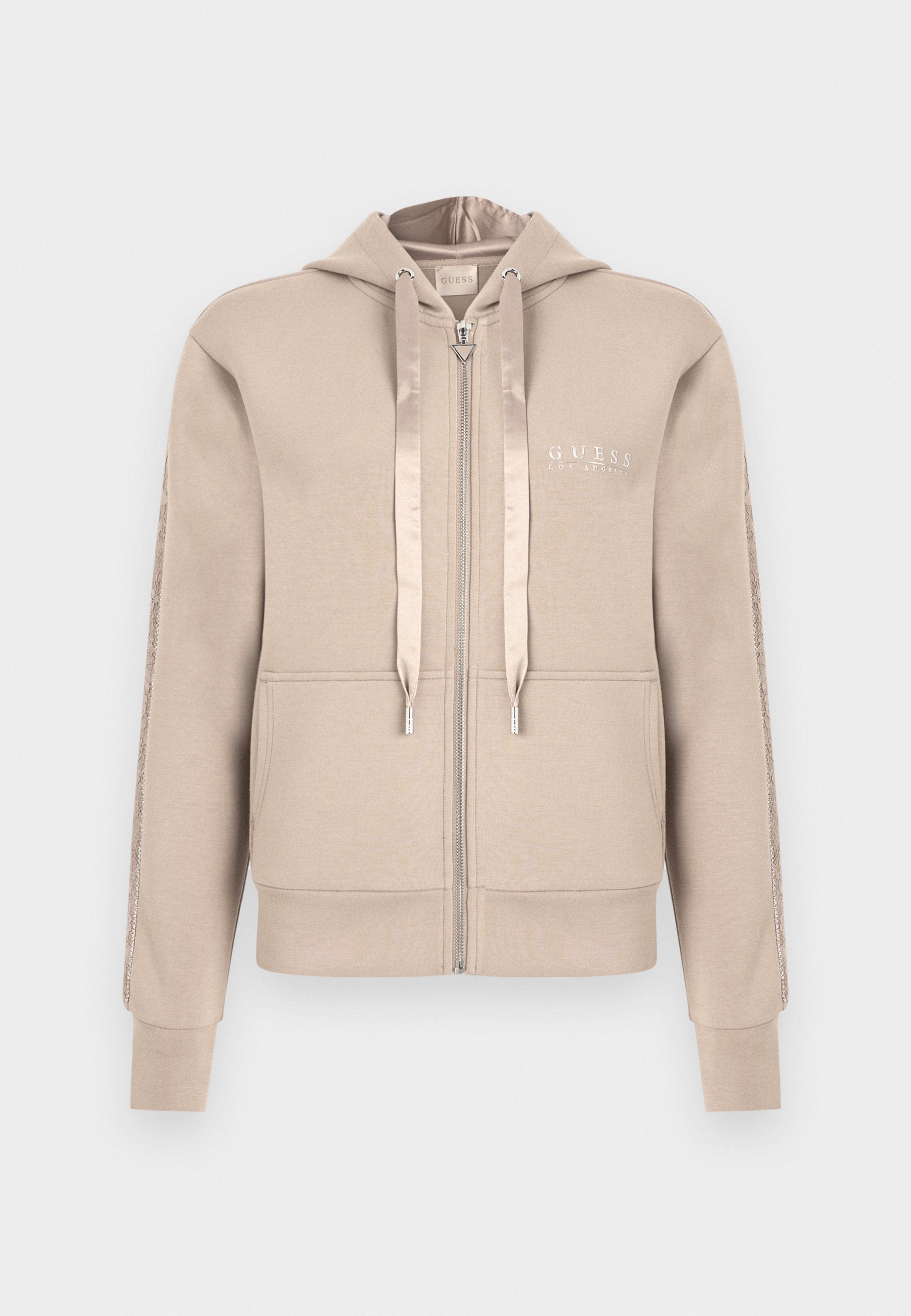 NEW HOODED - Zip-up sweatshirt - summer clay