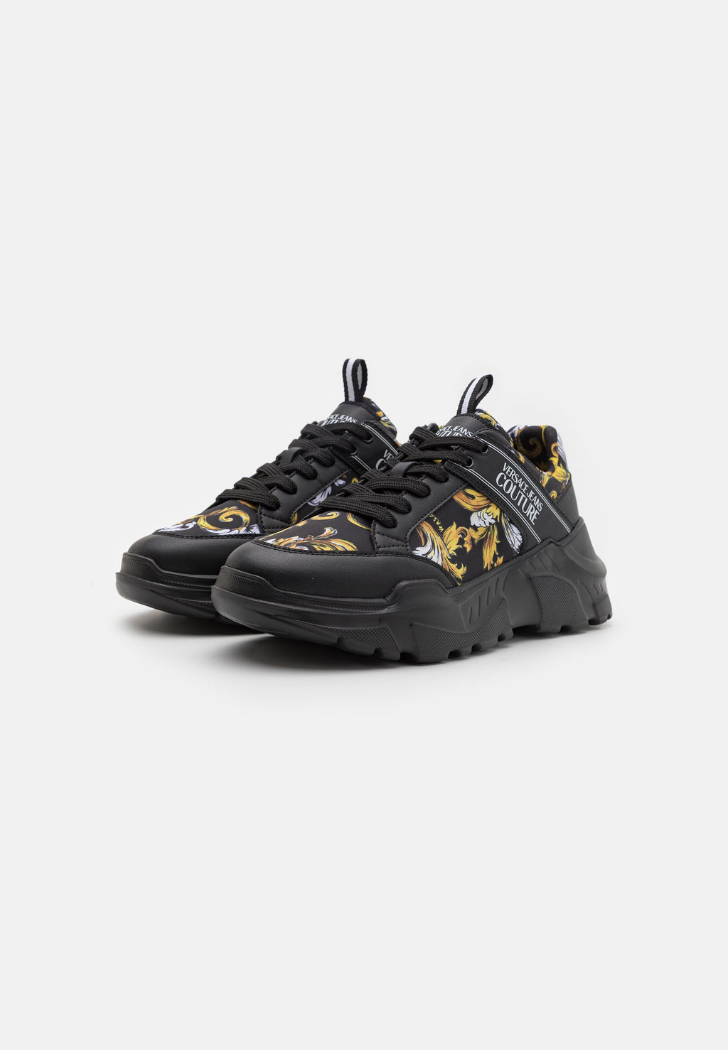 Trainers - black/gold