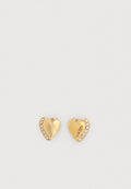 HEART - Earrings - yellow gold-coloured