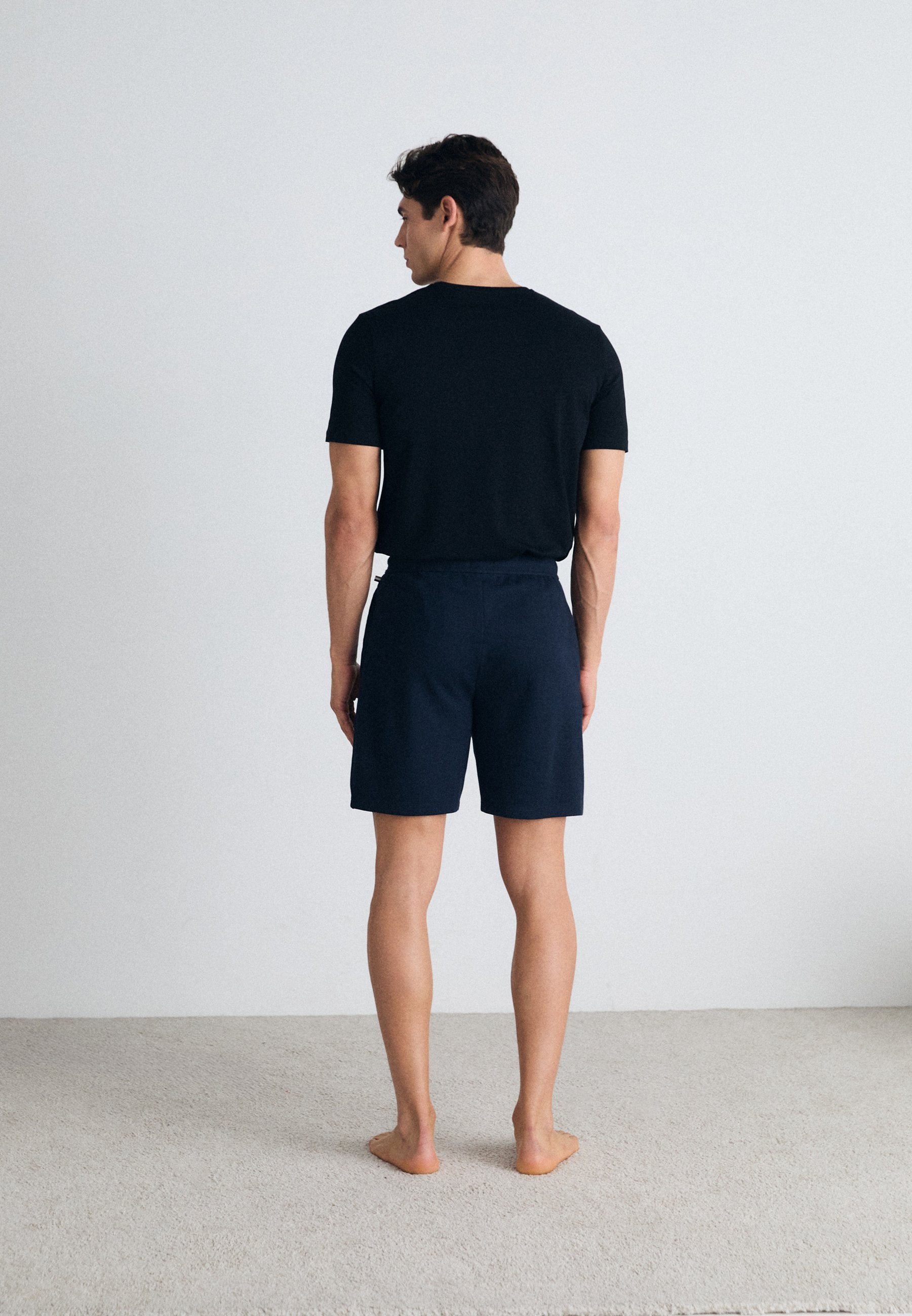 WAFFLE - Pyjama bottoms - dark blue three