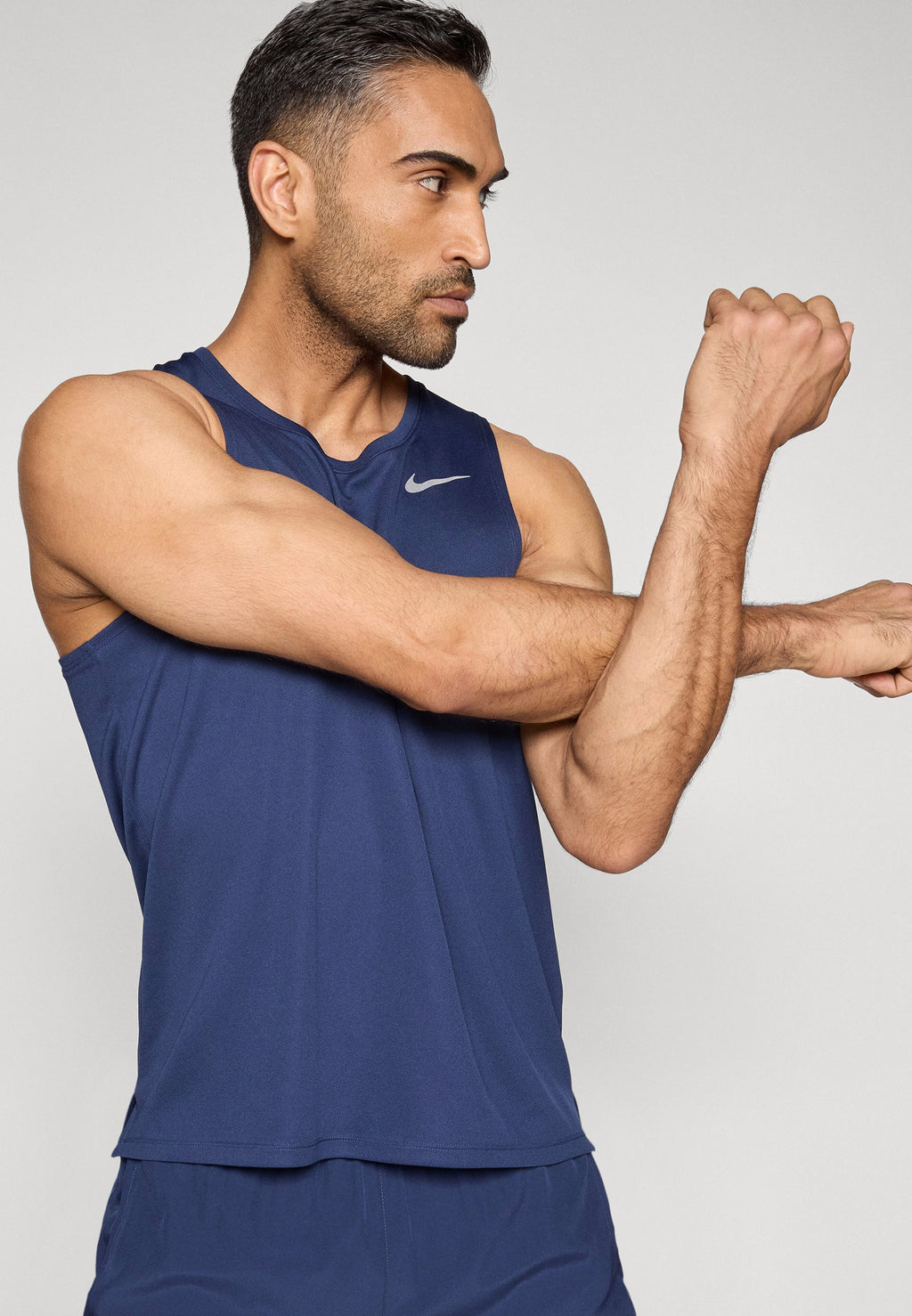 MILER TANK - توب - كحلي منتصف الليل/فضي عاكس