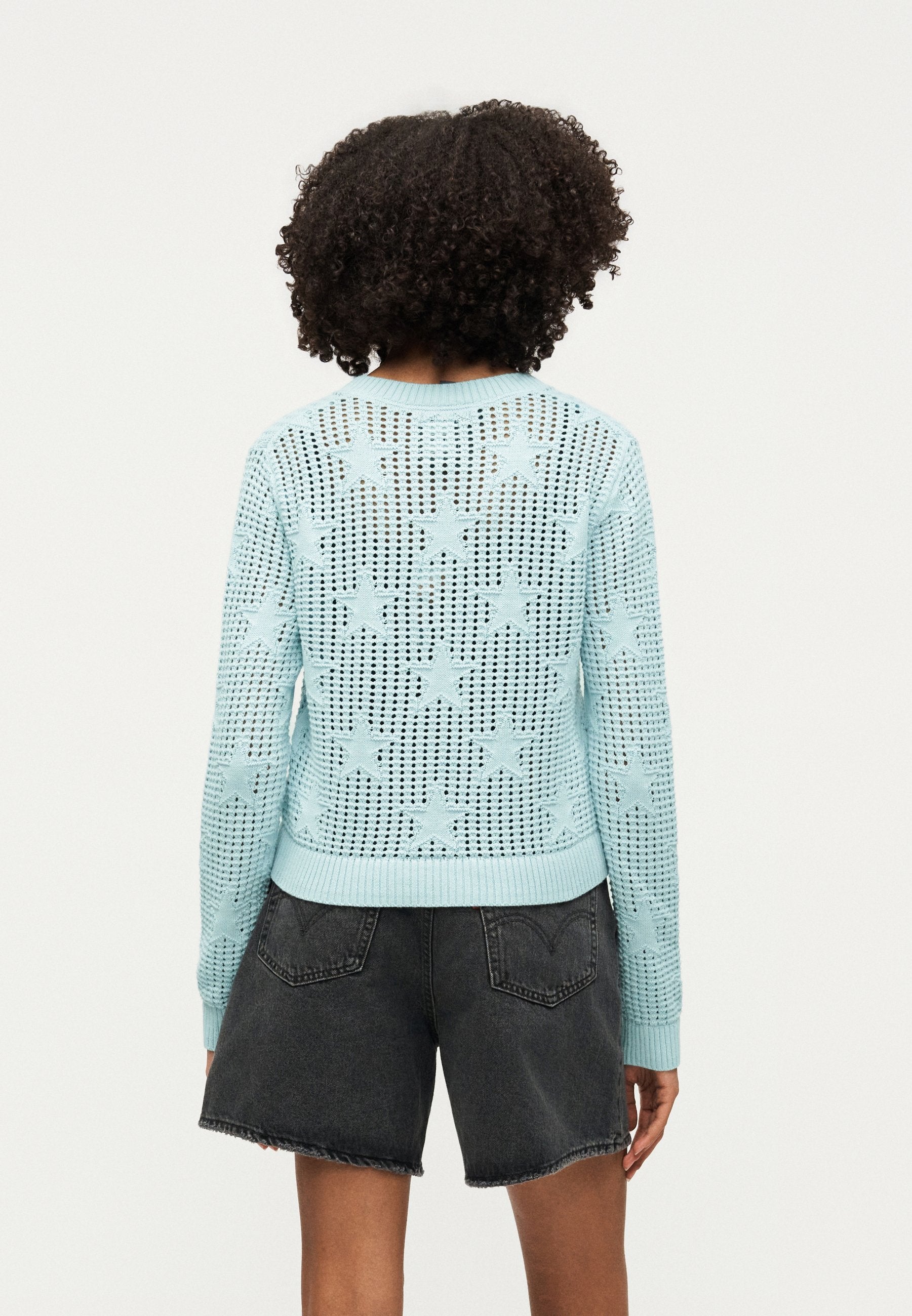 DOLLY STAR CARDIGAN - Cardigan - dawn mist