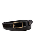 CLASSIC BUCKLE - Belt - black/antique light gold-coloured