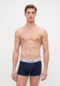 JACSOLID TRUNKS 12 PACK - Trunks - navy/black/dark grey melange