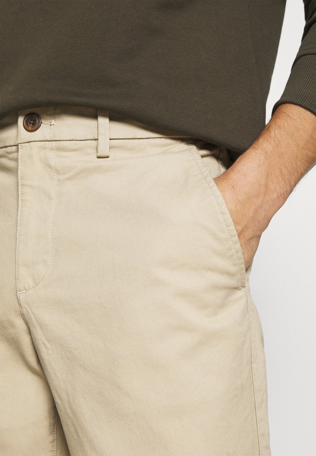 ESSENTIAL SLIM FIT - Chinos - iconic khaki
