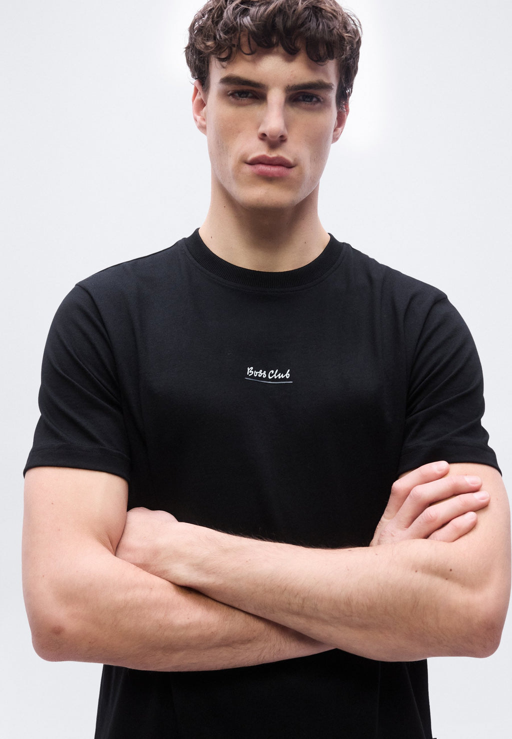 Print T-shirt - black