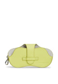 LEATHER BEACH SUNGLASSES CASE - Other accessories - lime zing