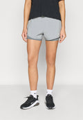 ONE SHORT - 2-in-1 shorts - smoke grey/white