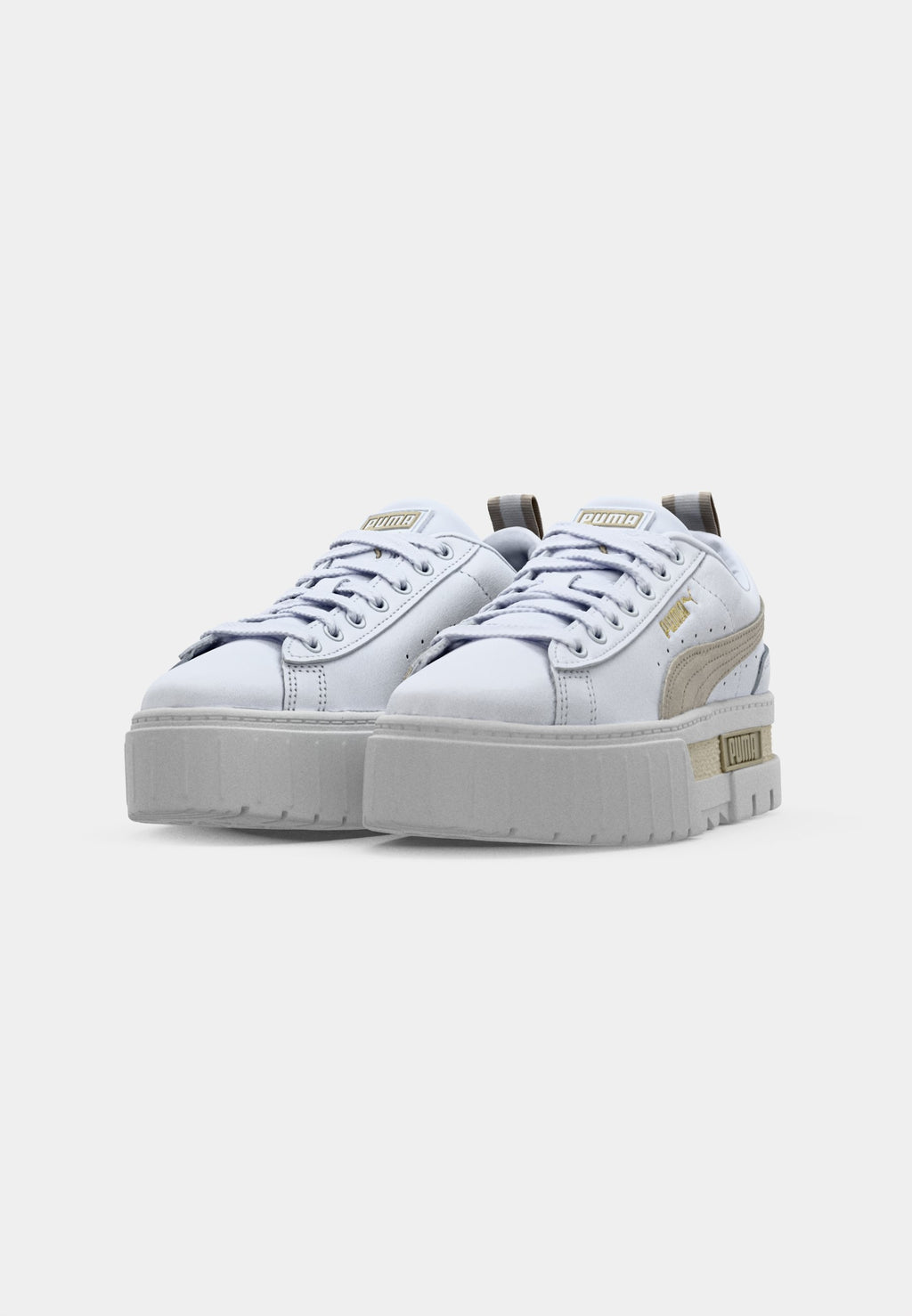 MAYZE LTH WN'S - Trainers - white/peyote