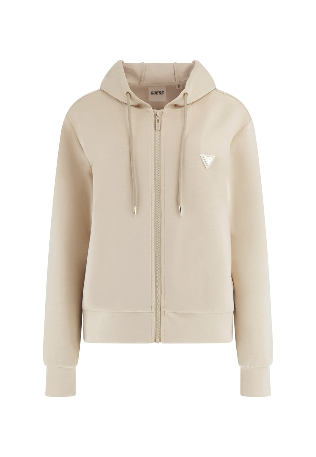 OLYMPE FULL ZIP HOODIE - Zip-up sweatshirt - beige