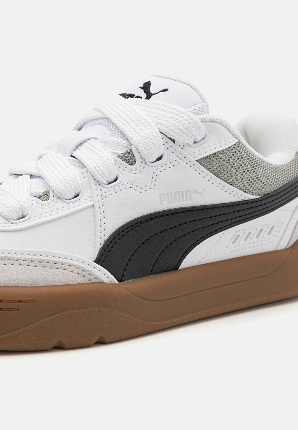PARK LIFESTYLE UNISEXE - Chaussures de skate - blanc/noir/gris plume