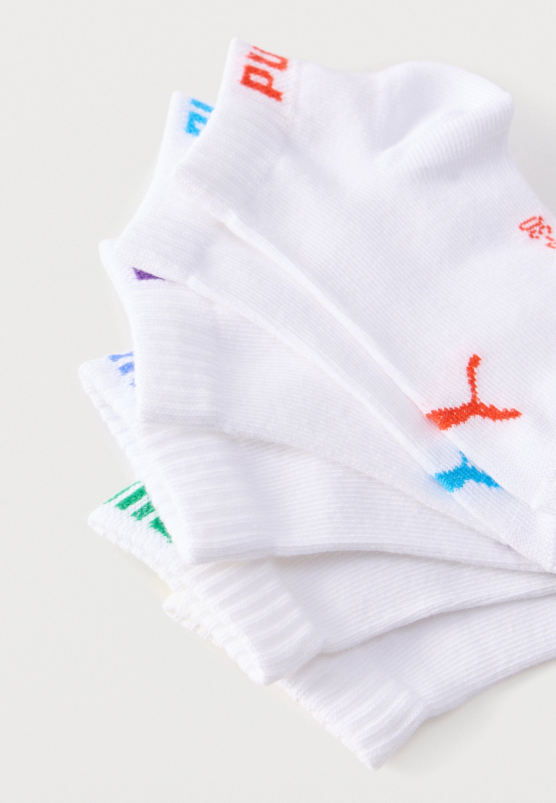 QUARTER UNISEX 6 PACK - Sneaker socks - multi-coloured