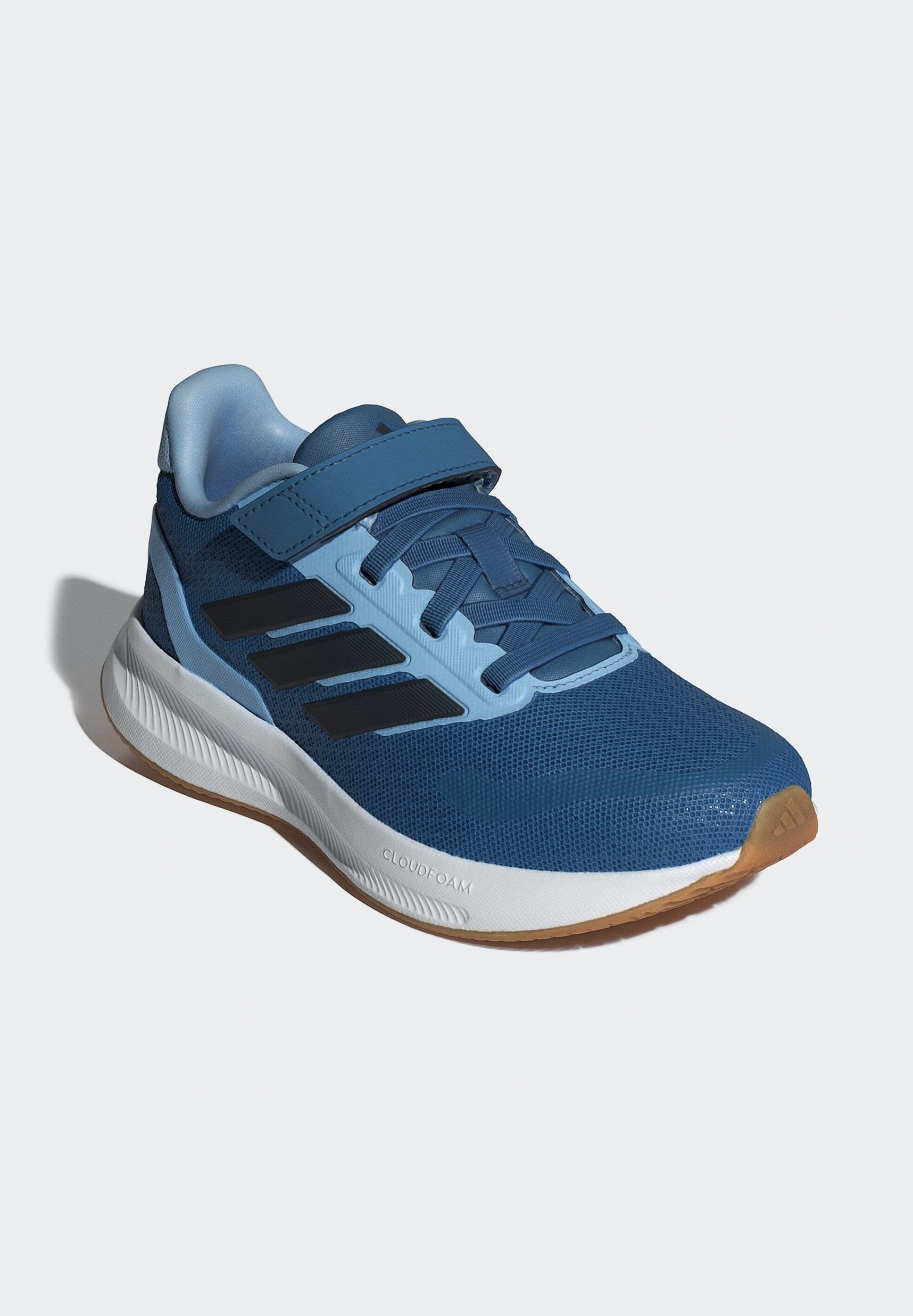 RUNFALCON 5 UNISEX - Road running shoes - dusky ink legend ink glow blue