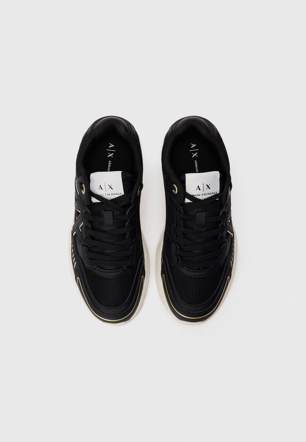Trainers - black/gold-coloured