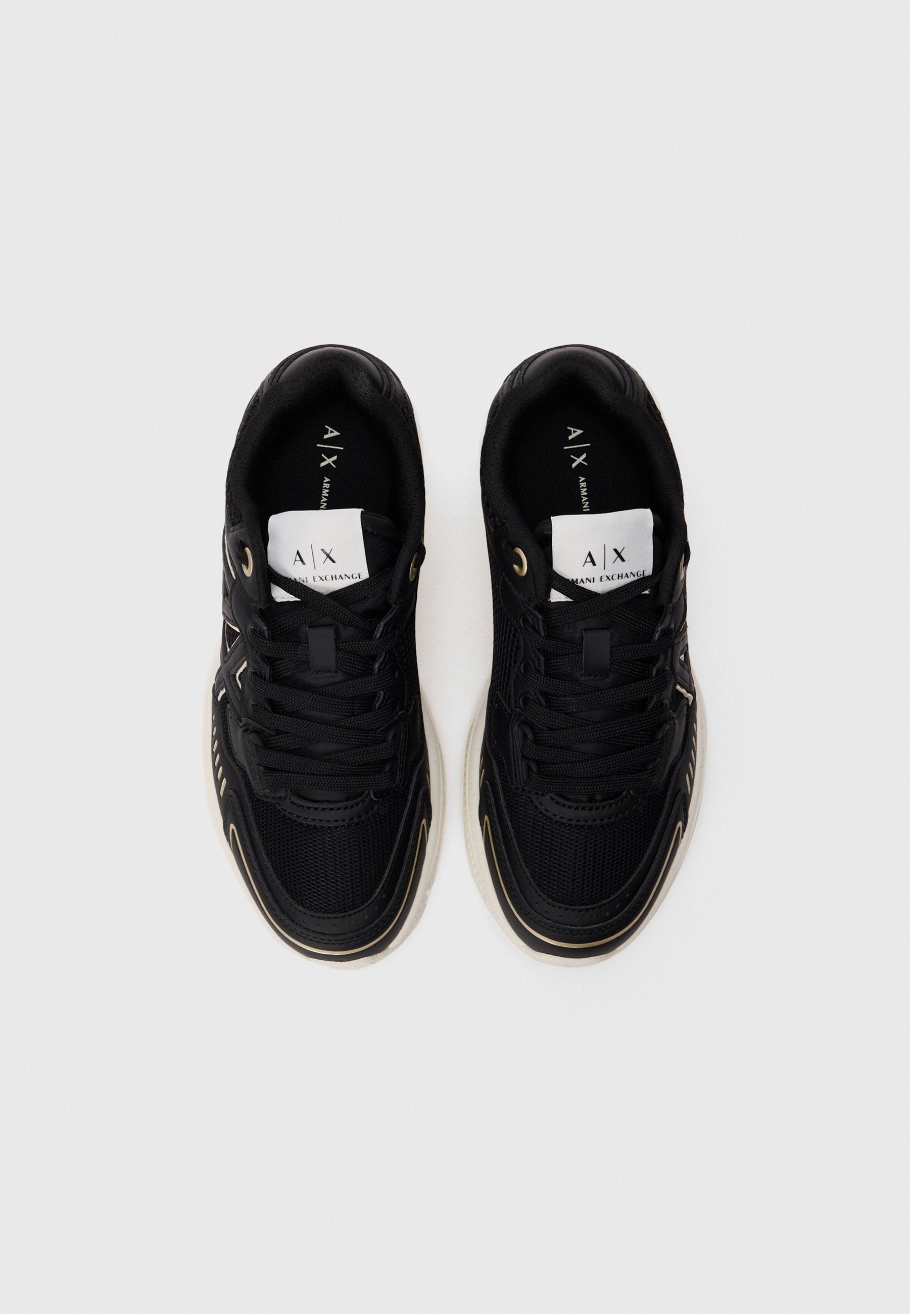 Trainers - black/gold-coloured