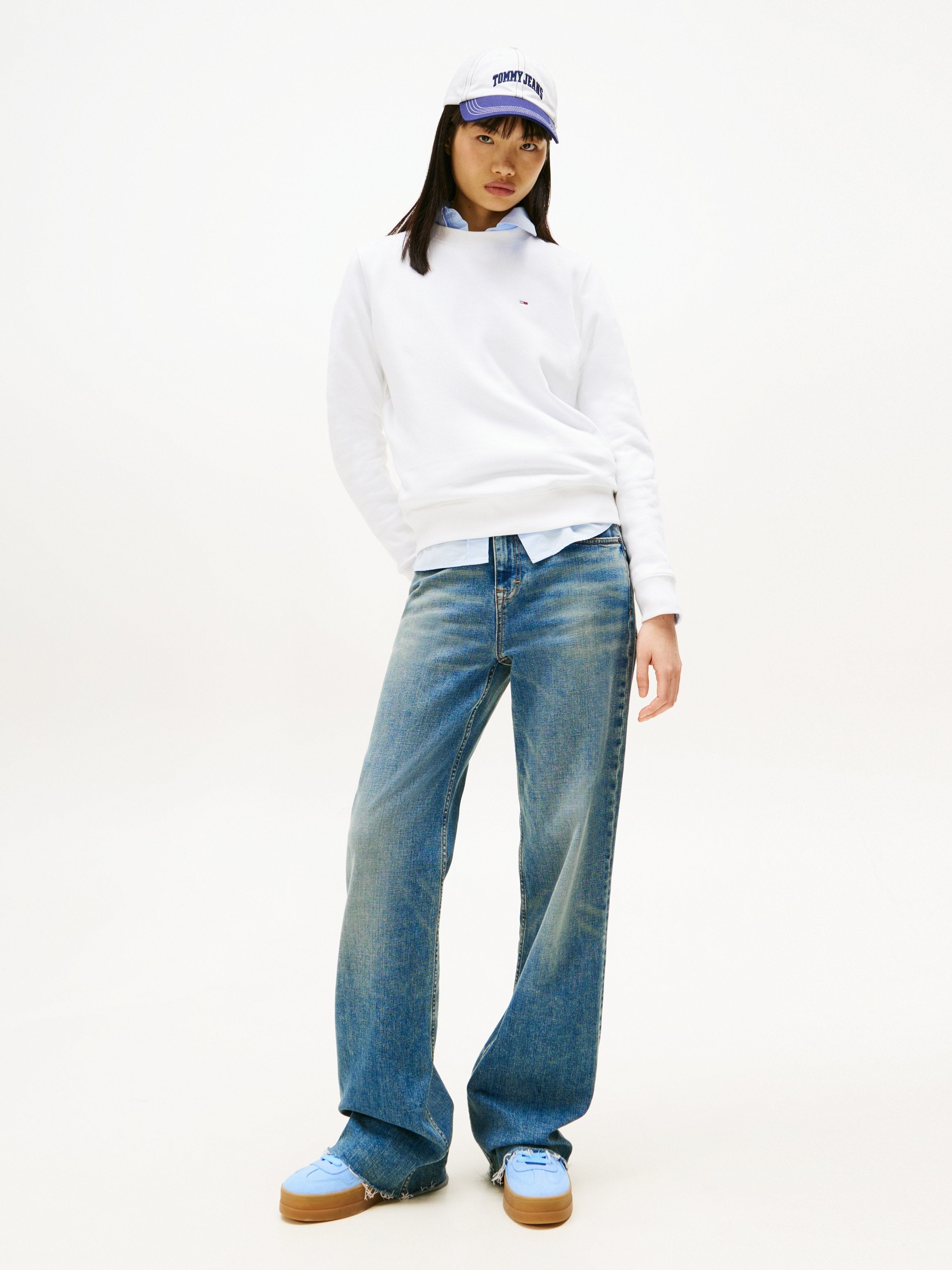 FLAG CREW - Sweatshirt - white