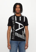 T-SHIRT SÉRIE LOGO TRAIN UNISEXE - T-shirt imprimé - black/silver