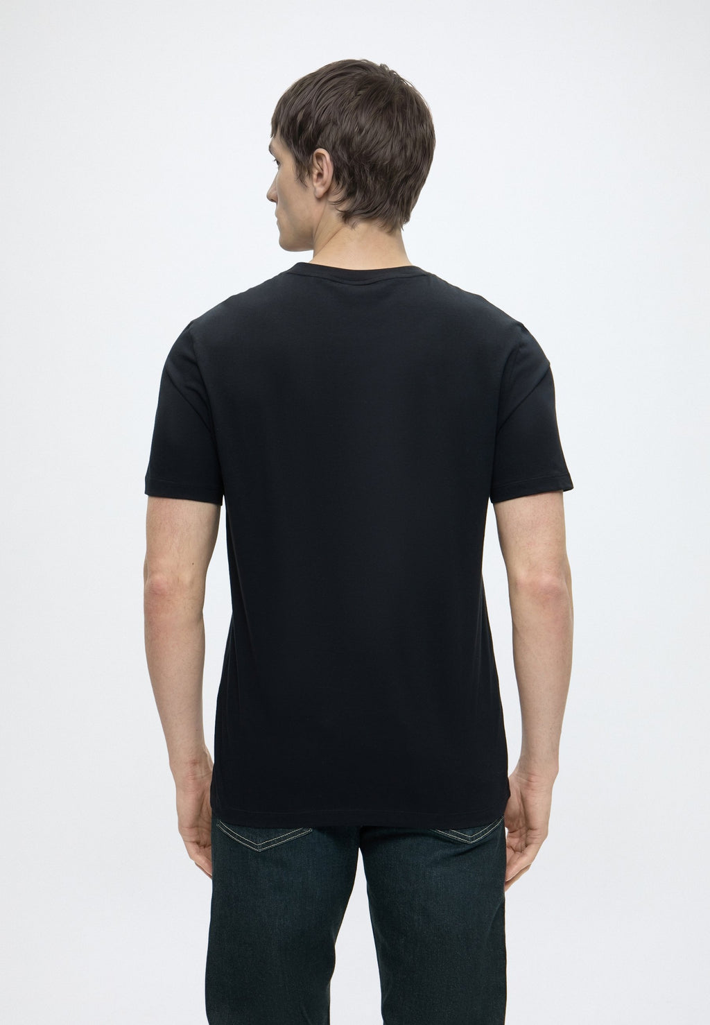 DIRUNN - Print T-shirt - black