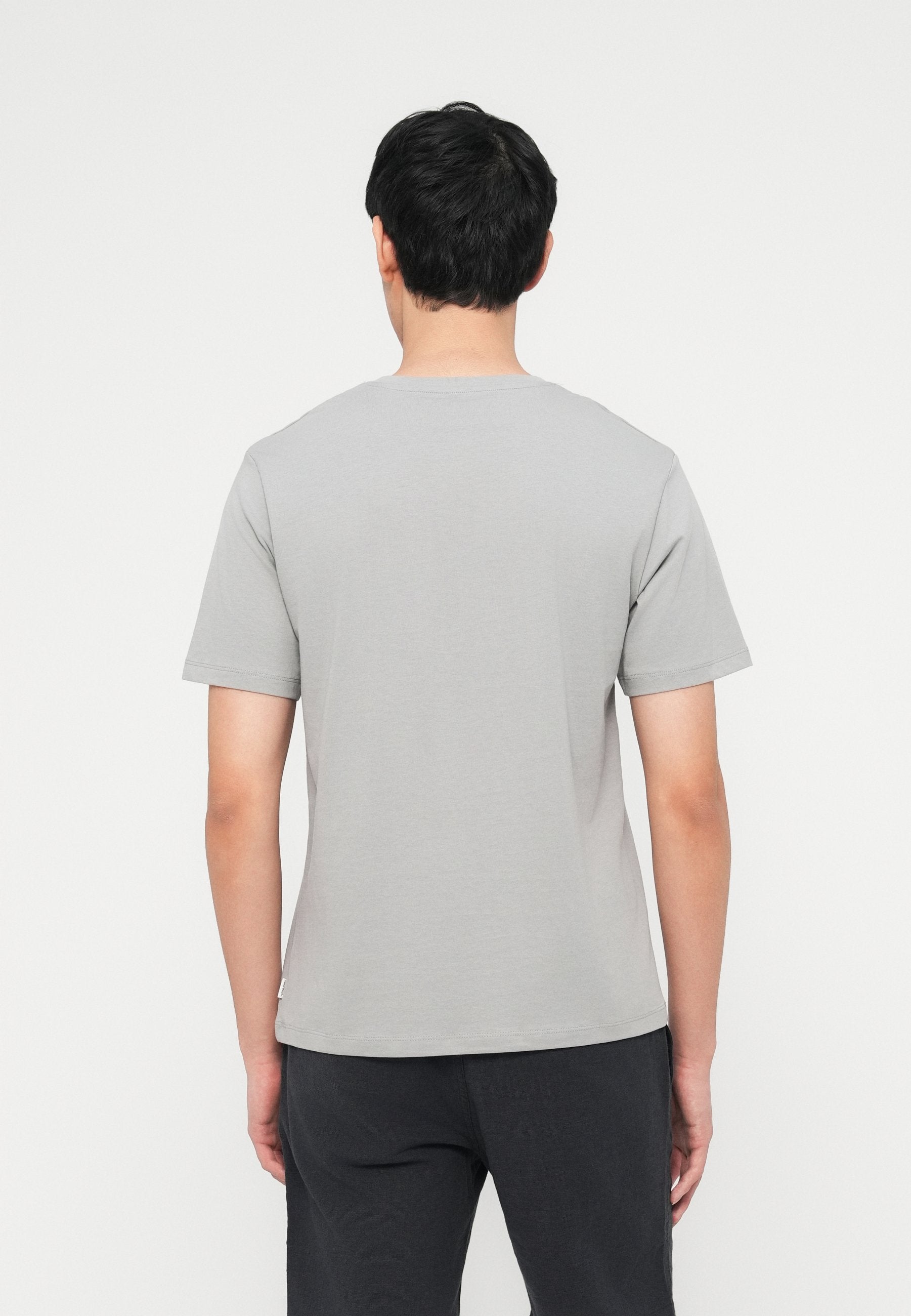 JJEORGANIC BASIC TEE O NECK 5 PACK - Basic T-shirt - white/blue mirage/mineral blue/ celestial blue/ultimate grey
