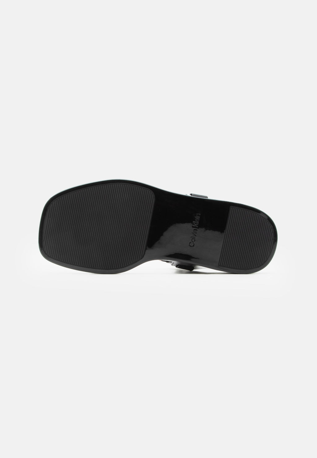 T-bar sandals - black/peach whip