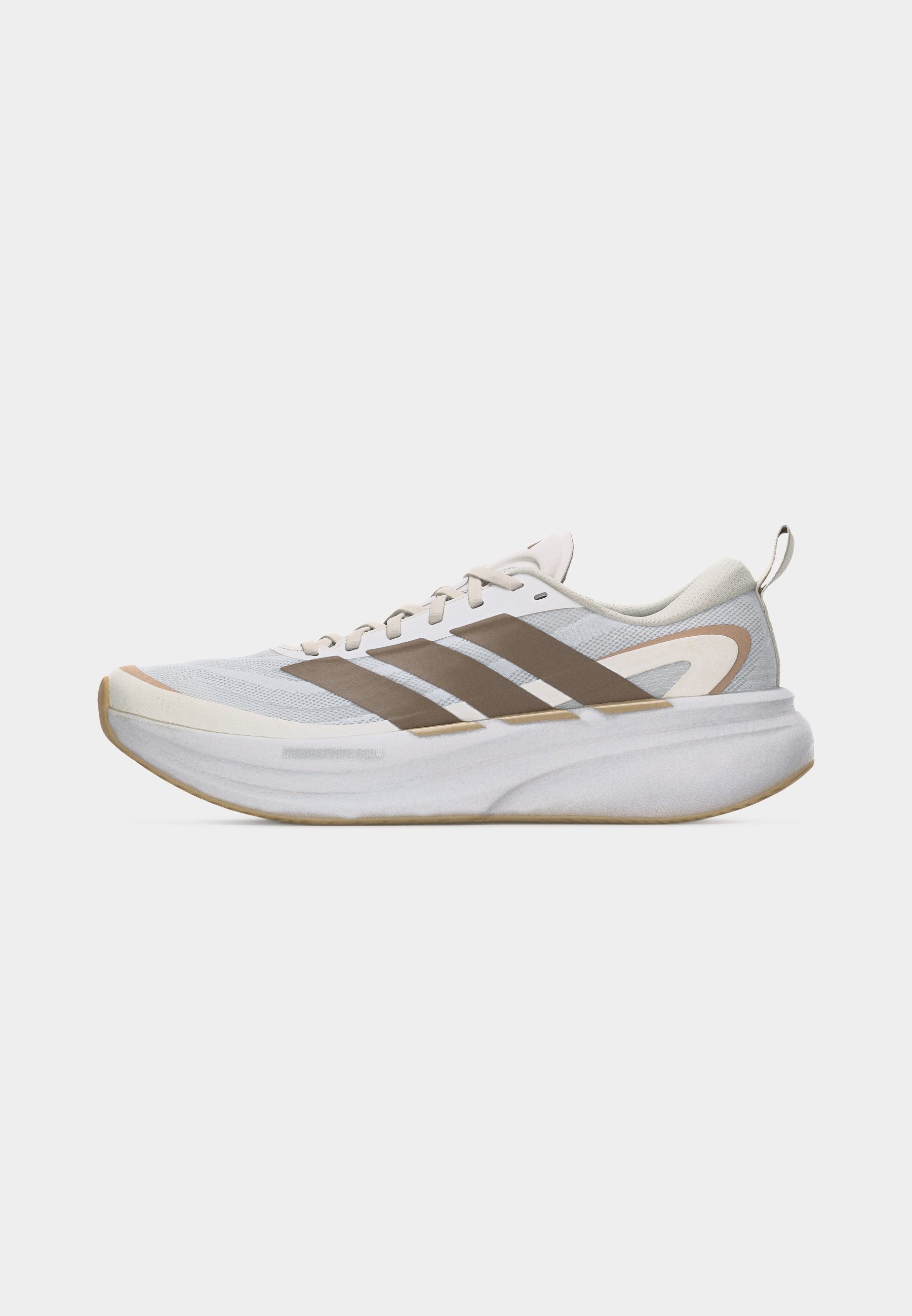 SUPERNOVA GLIDE M - Road running shoes - crystal white/khaki six