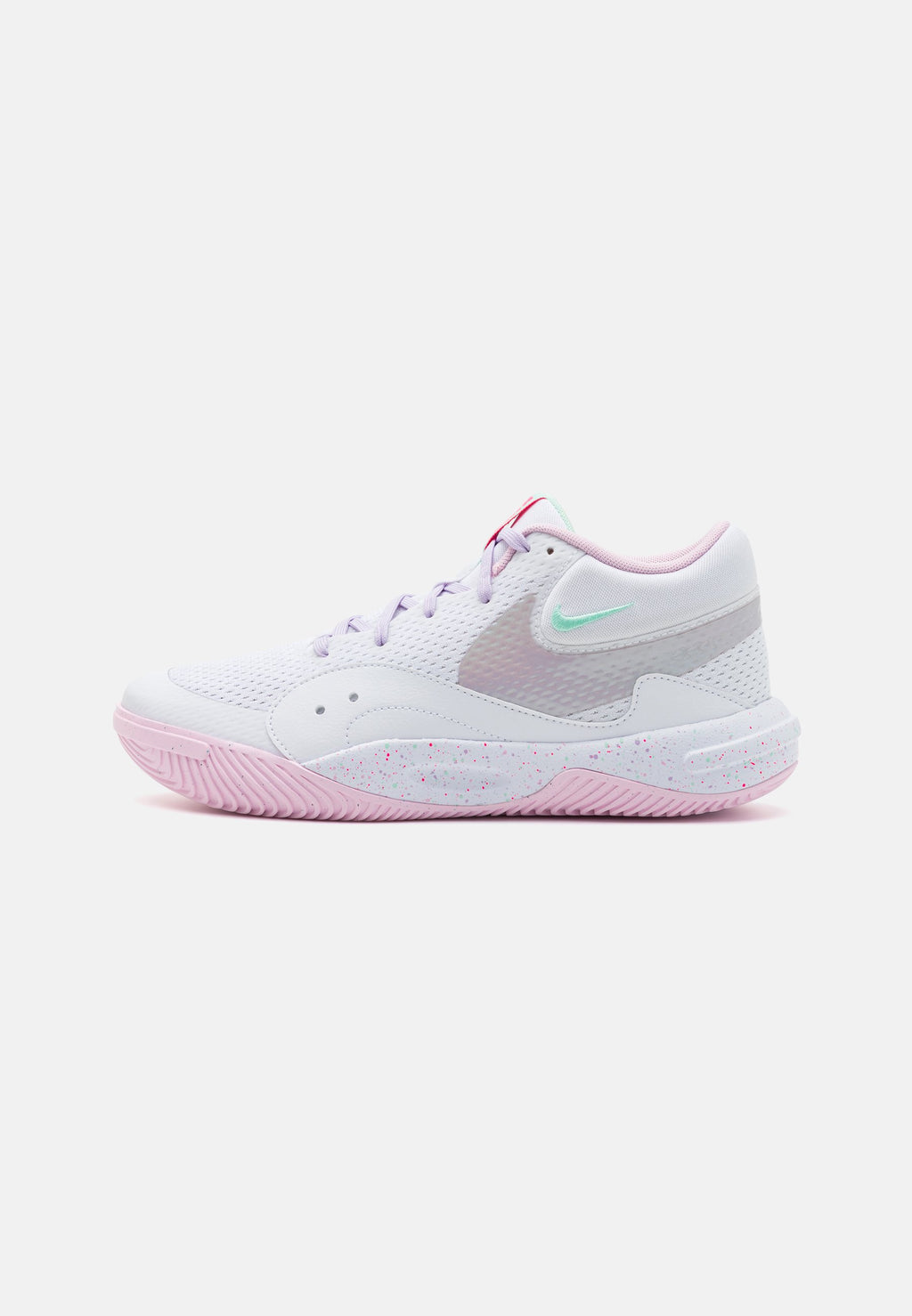HYPERQUICK SE UNISEX - Volleyball shoes - white/pink foam/violet mist/mint foam