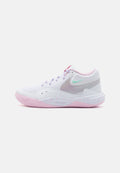 HYPERQUICK SE UNISEX - Volleyball shoes - white/pink foam/violet mist/mint foam