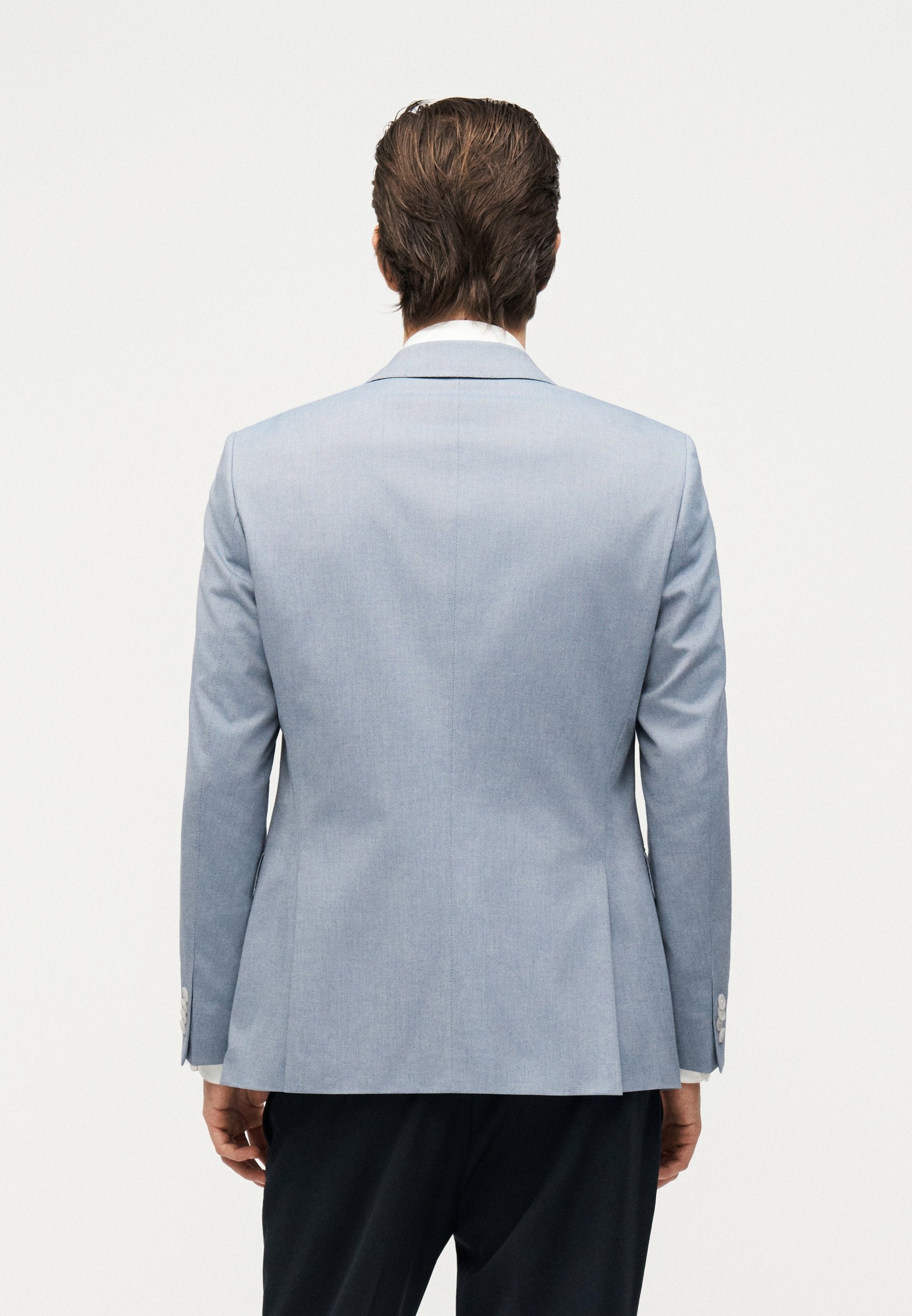 Blazer jacket - open blue