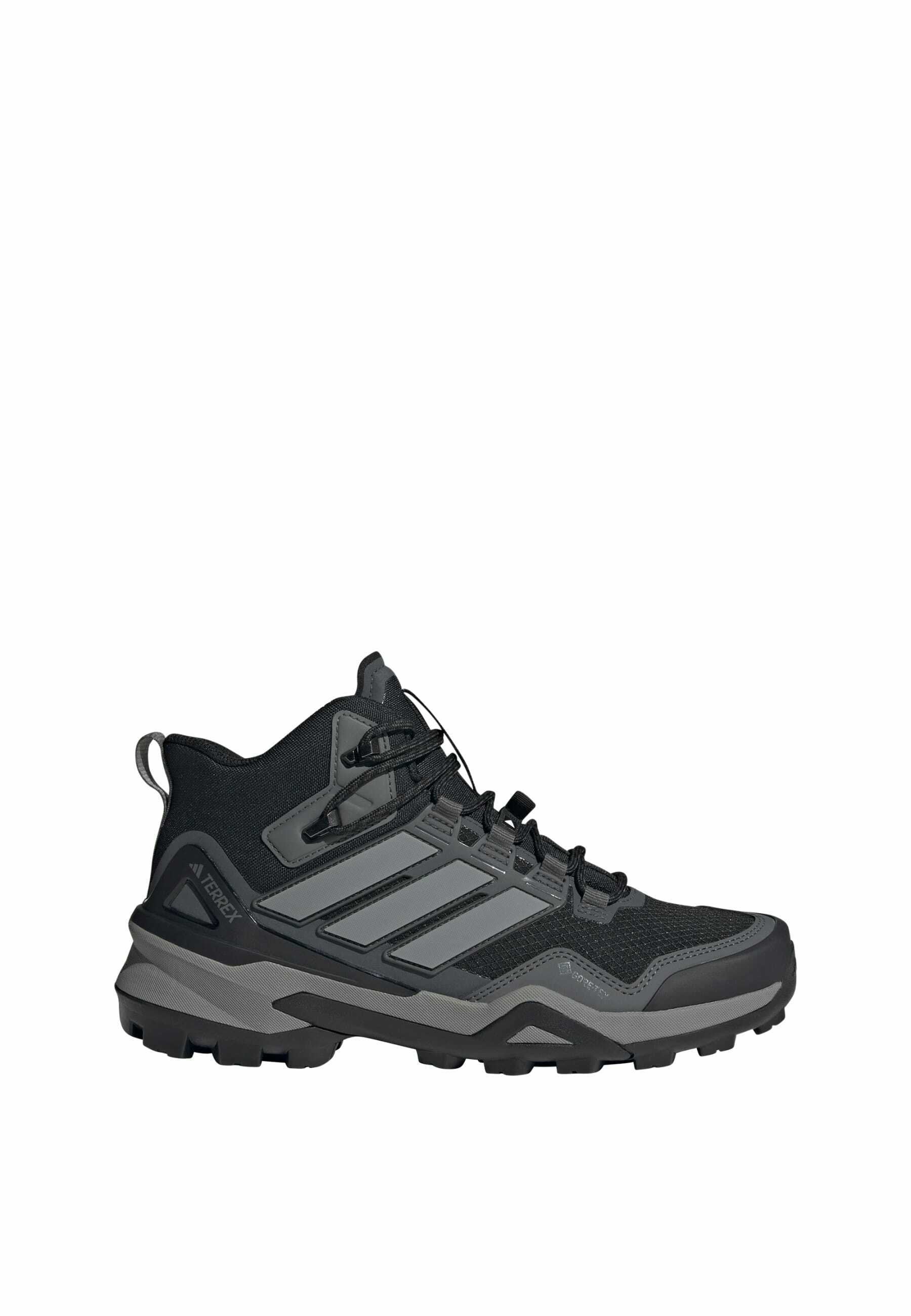 TERREX SKYCHASER MID GTX W - Hiking shoes - core black   grey three   grey six