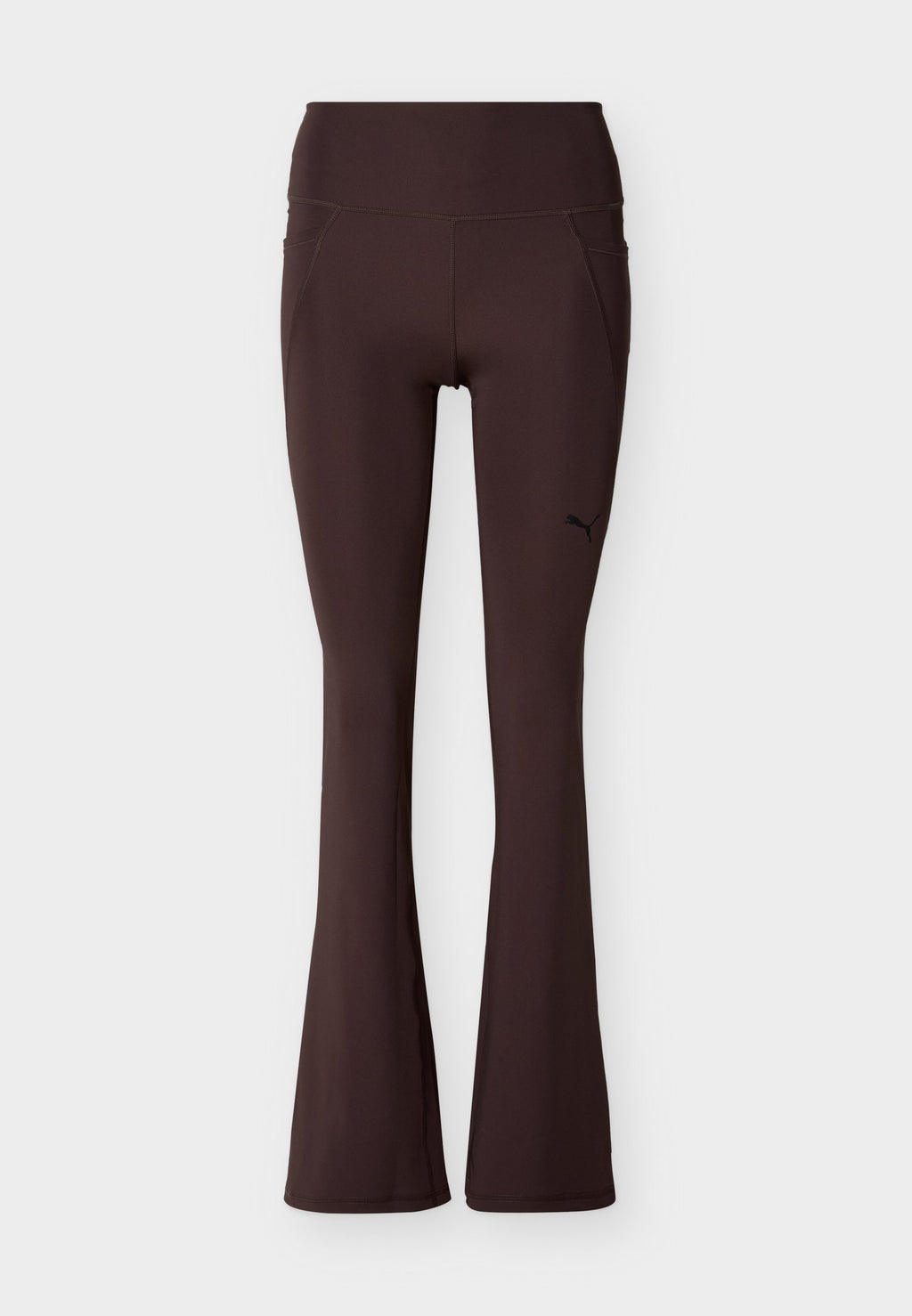 TAD ESSENTIAL BOOTCUT - Tracksuit bottoms - chocolate brown